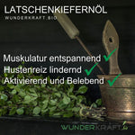 Lade das Bild in den Galerie-Viewer, Entdecken Sie die natürliche Kraft des ätherischen Latschenkieferöls! 100% naturrein und laborgeprüft für Aromatherapie, Hautpflege und Entspannung. Vielseitige Anwendungen für Mensch und Tier. Überzeugen Sie sich selbst von der Wirkung! Jetzt bestellen und die Natur in Ihr Zuhause holen.
